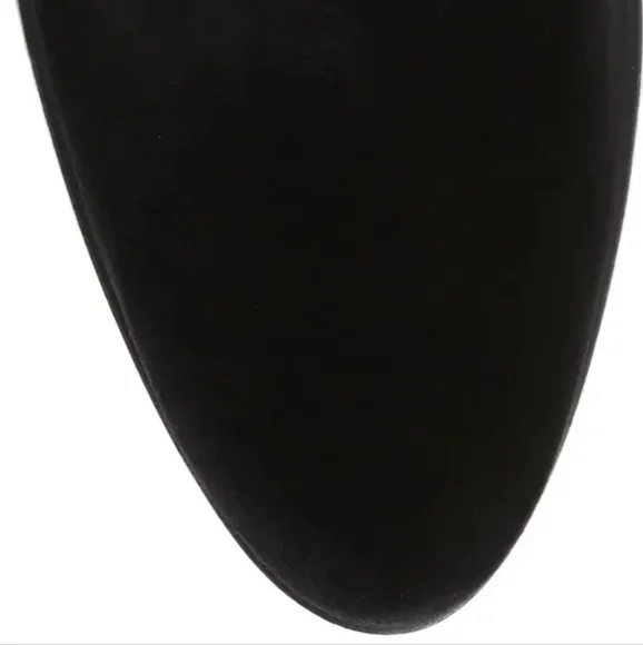 Stuart Weitzman Highland Over-the-Knee Boot Suede Black -8 - Picture 7 of 9